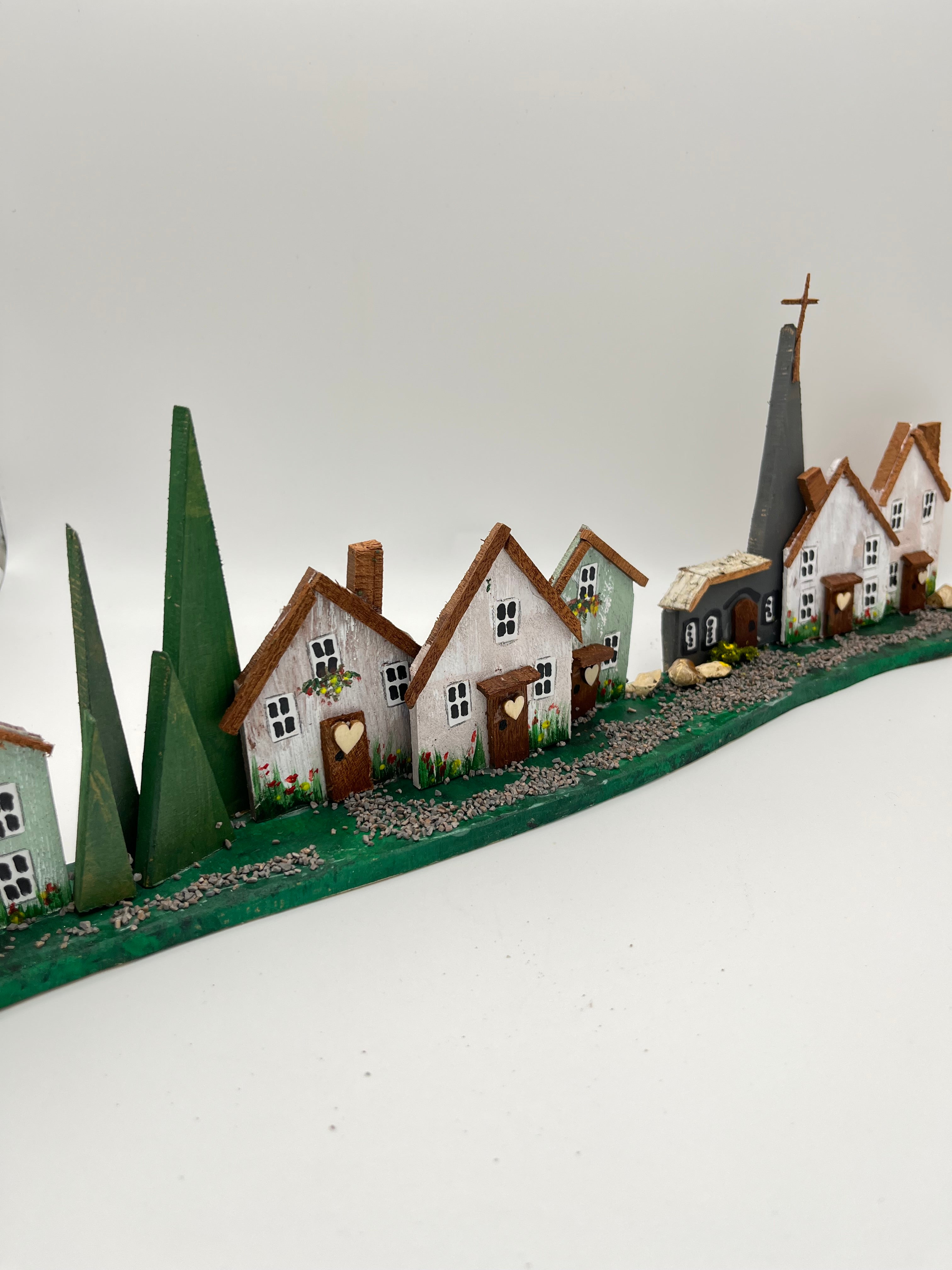 The Avenue, Handcrafted Miniature Wooden houses  RRH1038
