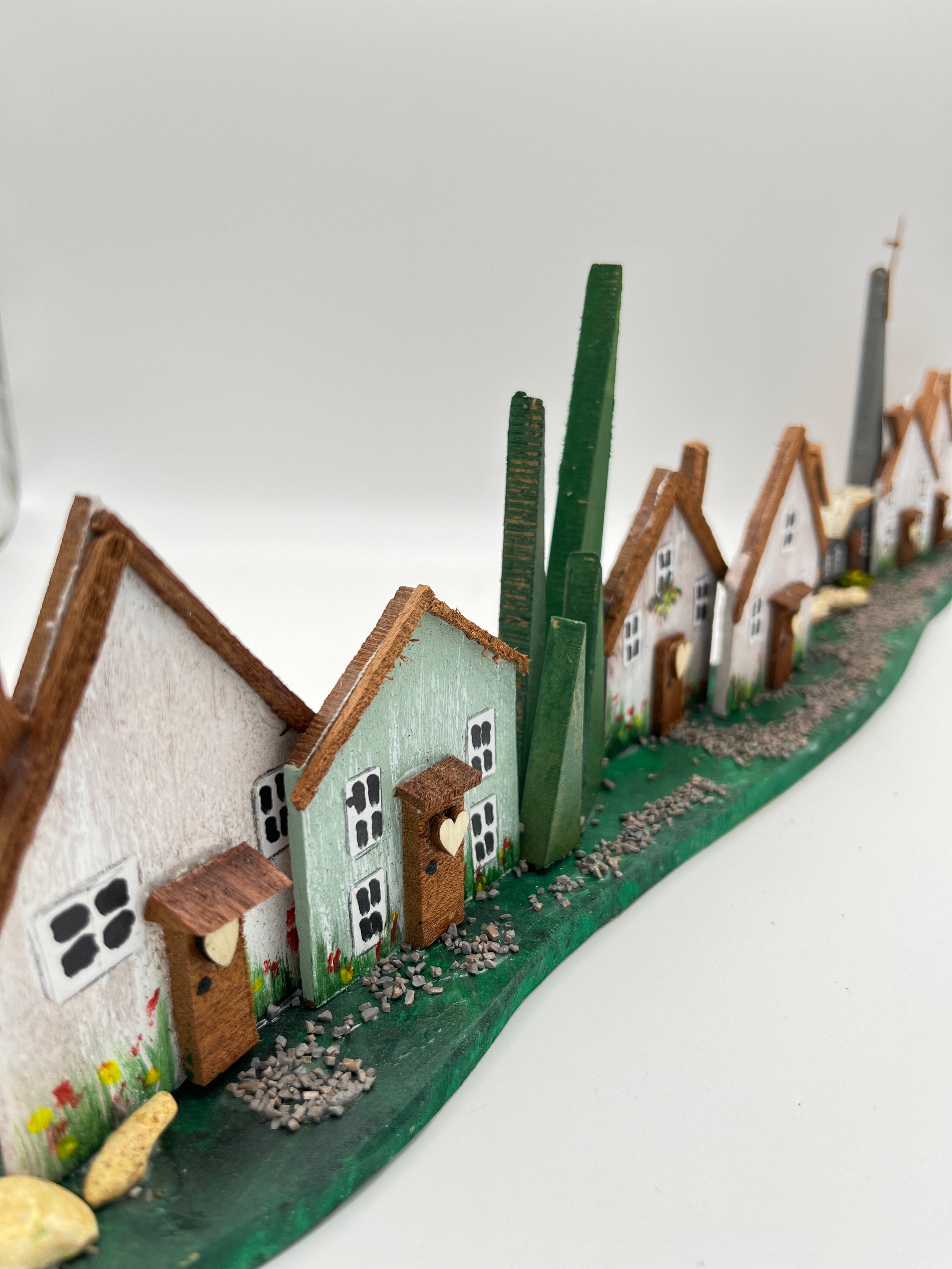 The Avenue, Handcrafted Miniature Wooden houses  RRH1038