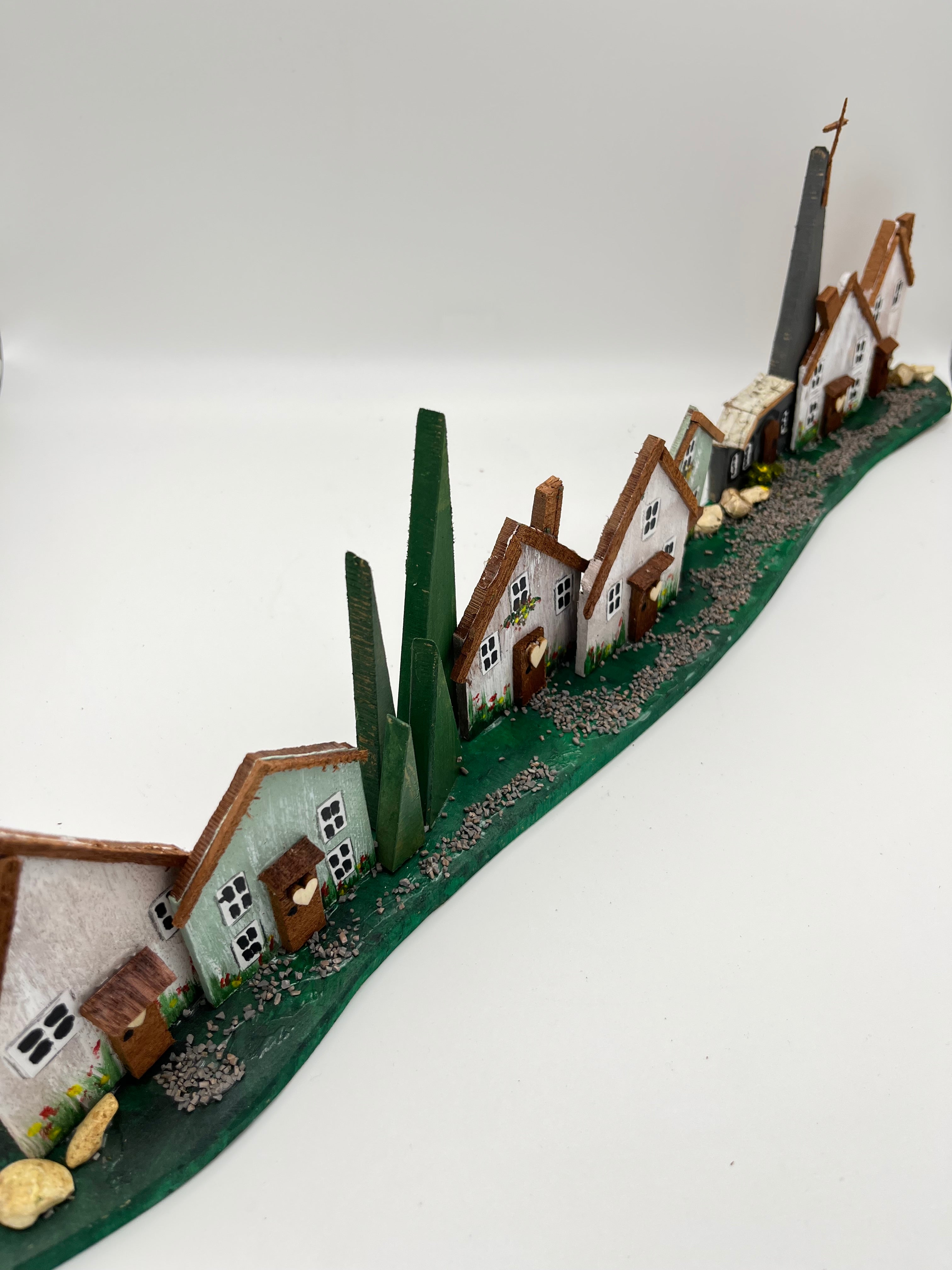 The Avenue, Handcrafted Miniature Wooden houses  RRH1038